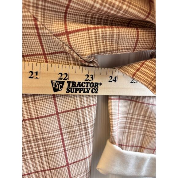 Liverpool Los Angeles Oversized Long Plaid Ladies Blazer 2X - Picture 7 of 7